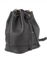 BUCKET- BLACK Calf Leather