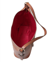 HOBO BAG - Tan Calf Leather