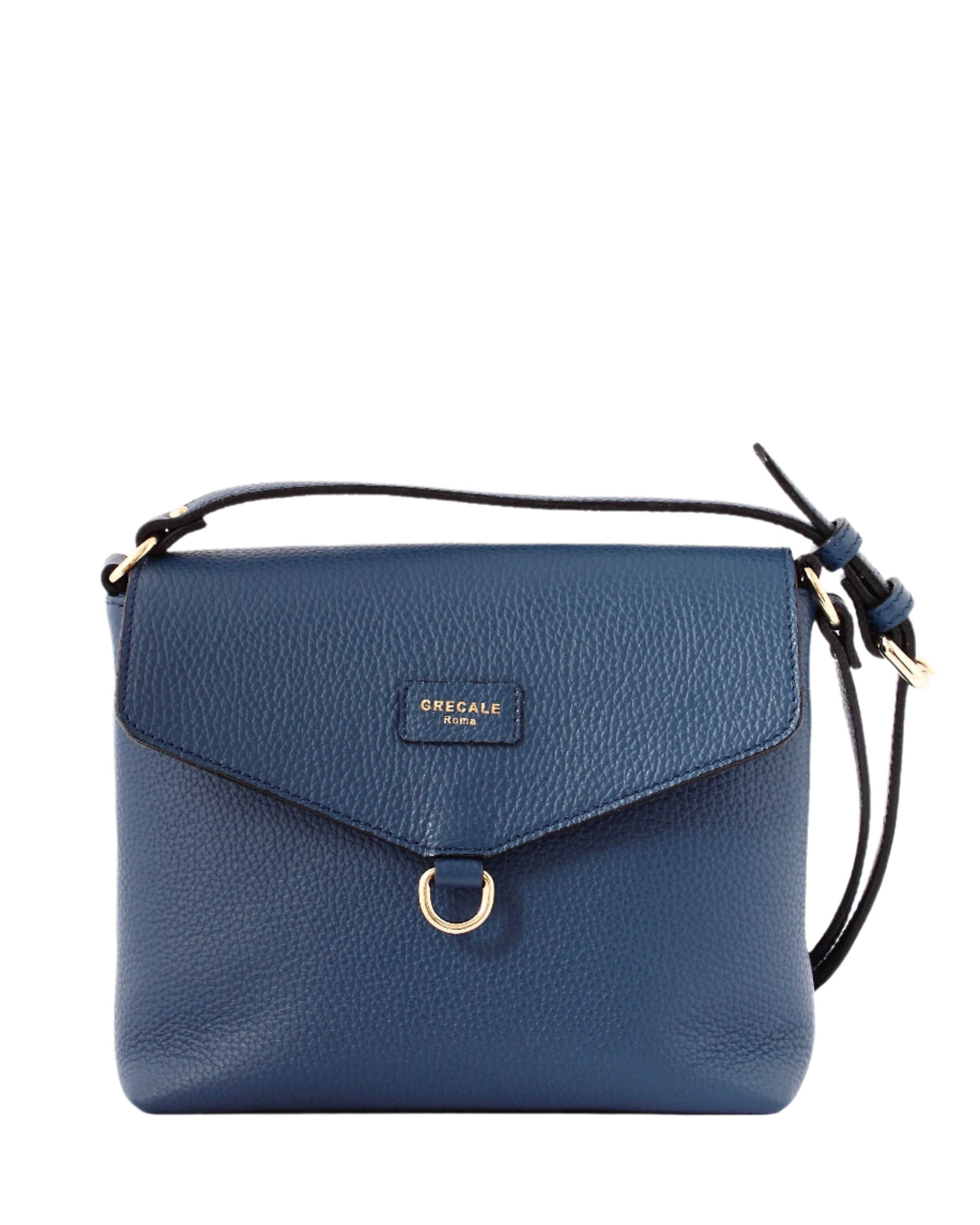 Mini Satchel Purse Blue Leather – Grecale Bags