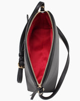 "Bugy Medium"-Black Crossbody Bag