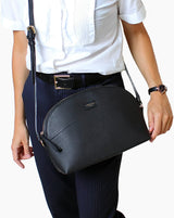"Bugy Medium"-Black Crossbody Bag