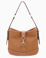 Tan HOBO BAG- Calf Leather - Grecale Bags