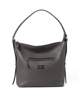 Grey HOBO BAG - Calf Leather - Grecale Bags
