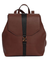 Brown Backpack in Calf Leather - Grecale Bags