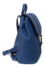 Cobalt Blue Backpack- Calf Leather - Grecale Bags