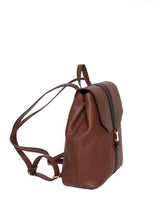Brown Backpack in Calf Leather - Grecale Bags