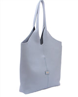 SIENNA- LIGHT BLUE SHOPPING TOTE