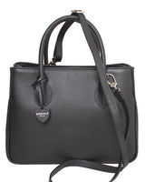 Grecale Black Leather Handbag