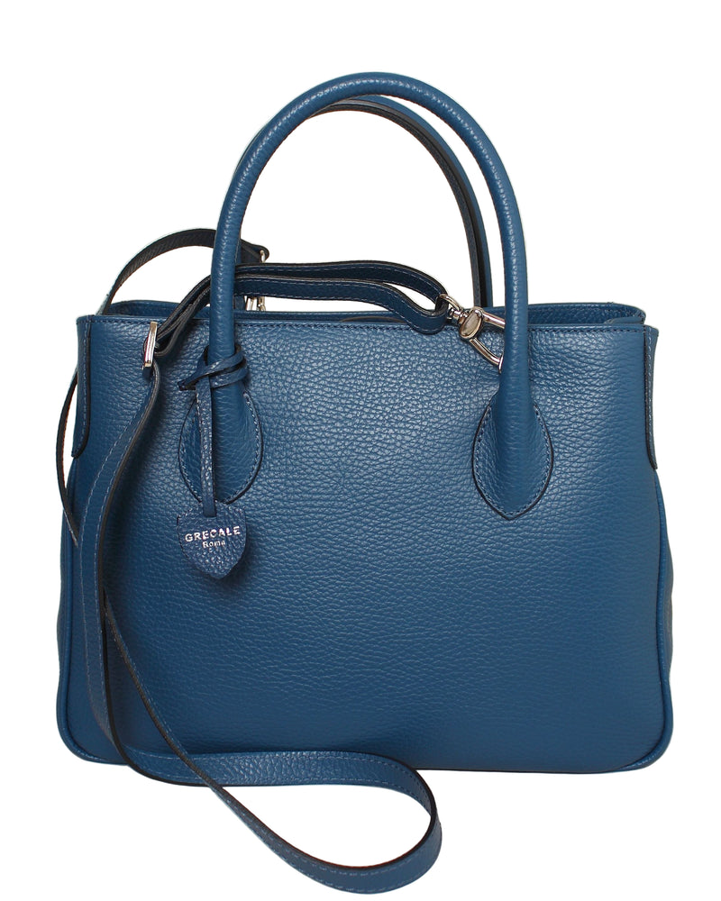 Orange Italian Leather Handbag – Grecale Bags