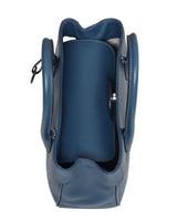 'Audrey' Navy Handbag-Calf Leather