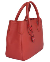 'Audrey' Rusty orange Handbag-Calf Leather