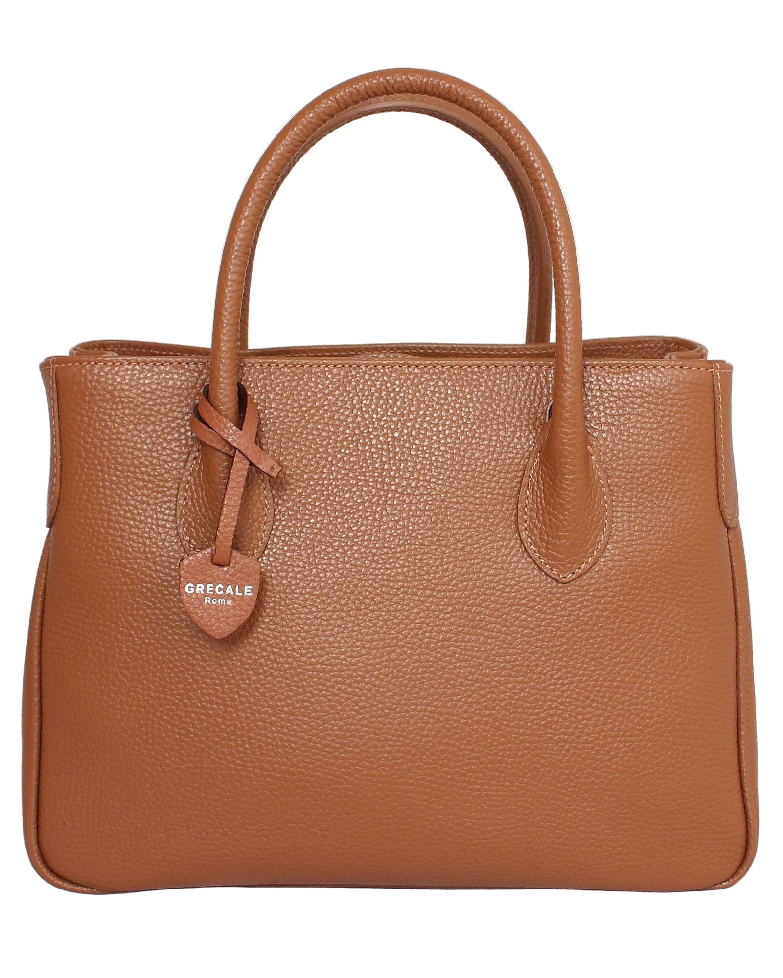 Tan Italian Leather Handbag – Grecale Bags