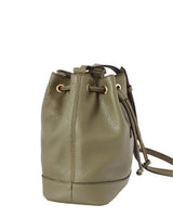 BUCKET- Military Green Calf Leather