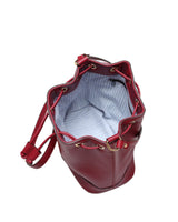 BUCKET- BURGUNDY Calf Leather