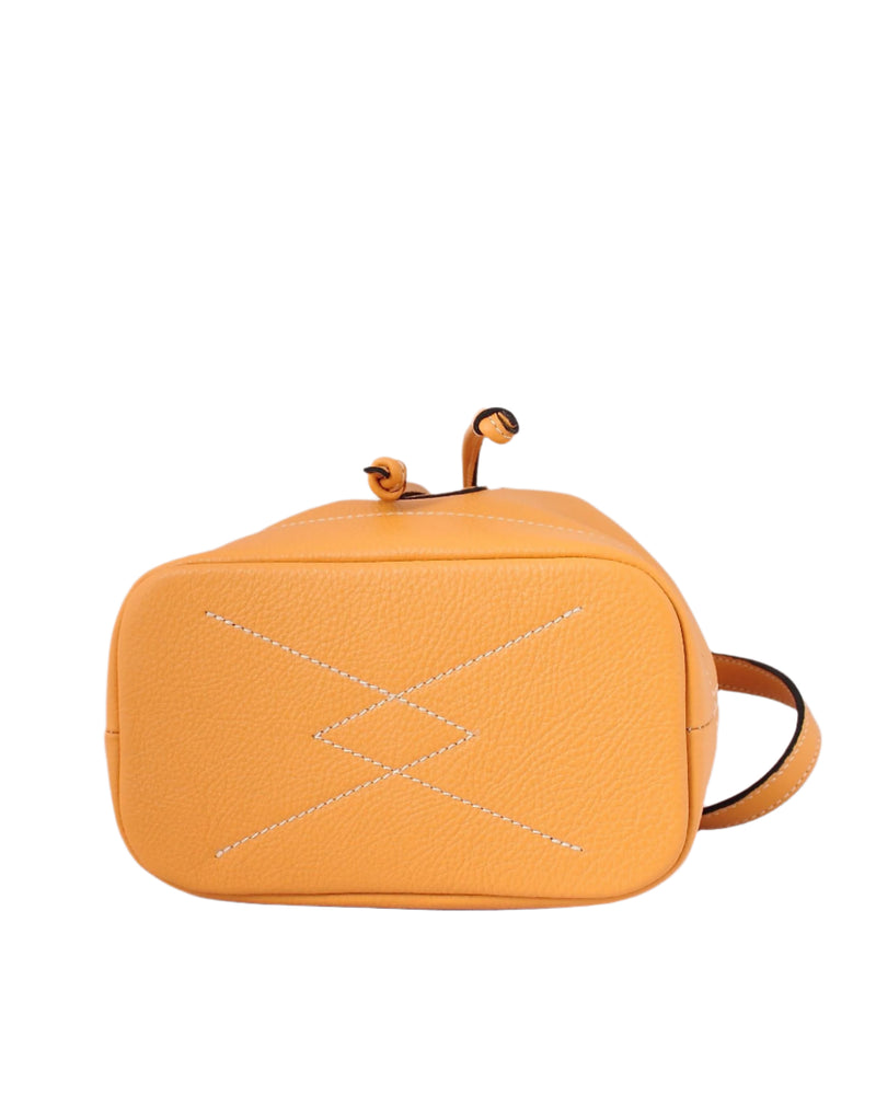 BUCKET- Yellow Calf Leather