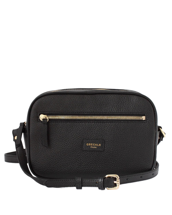 Camera Bag Black Leather