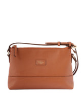 Tan Leather Cross Body Purse