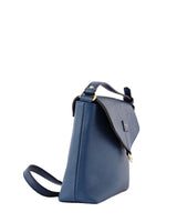 NADIA- Mini Satchel Purse NAVY