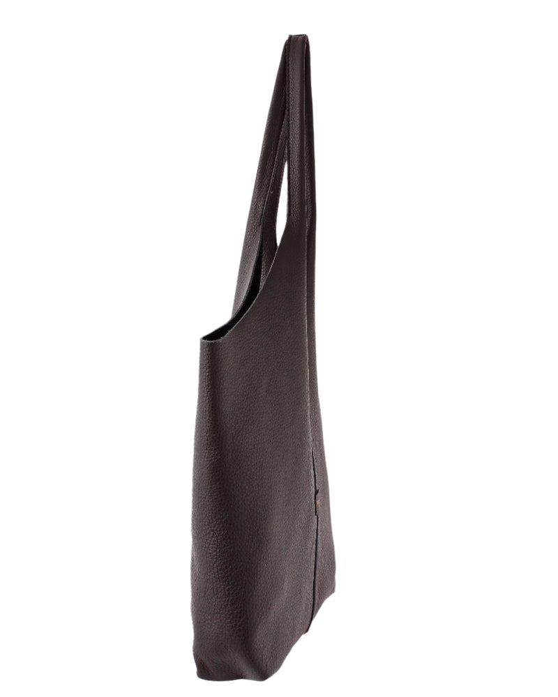 SIENNA- BLACK SHOPPING TOTE