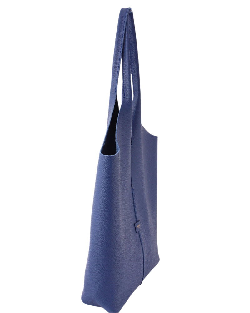 SIENNA- ROYAL BLUE SHOPPING TOTE