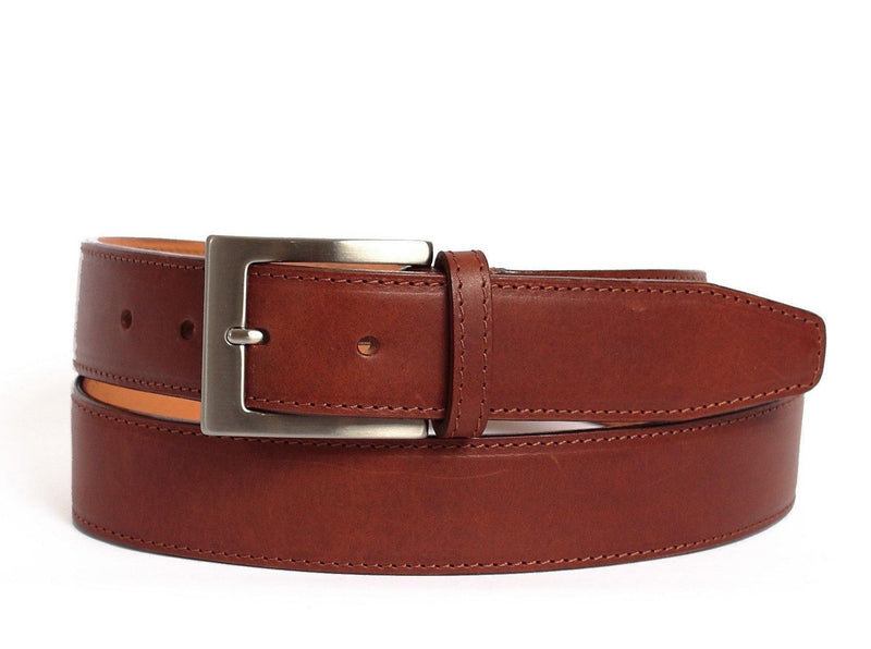 Tan Leather Belt- Cowhide Leather - Grecale Bags