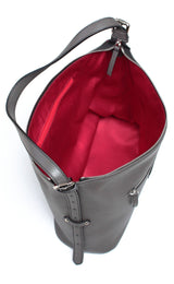Grey HOBO BAG - Calf Leather - Grecale Bags