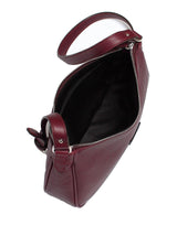 Burgundy Calf Leather Purse - Grecale Bags