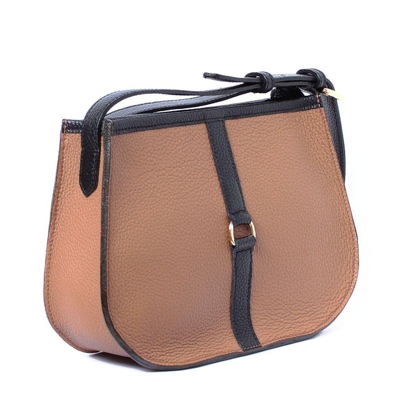 Crossbody Light Tan Purse- Calf Leather - Grecale Bags