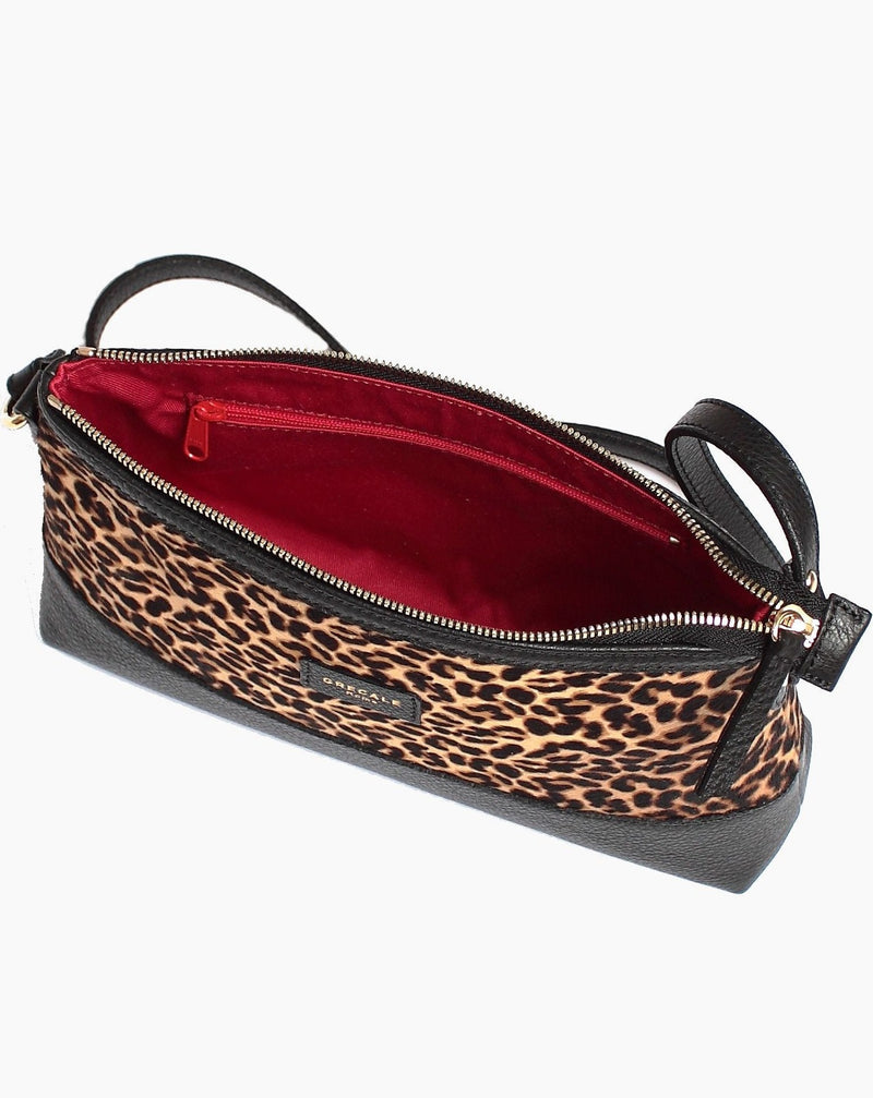 Coach Ocelot Black & Beige Leopard Print Nylon Shoulder Bag Tote Purse  F31901 | eBay