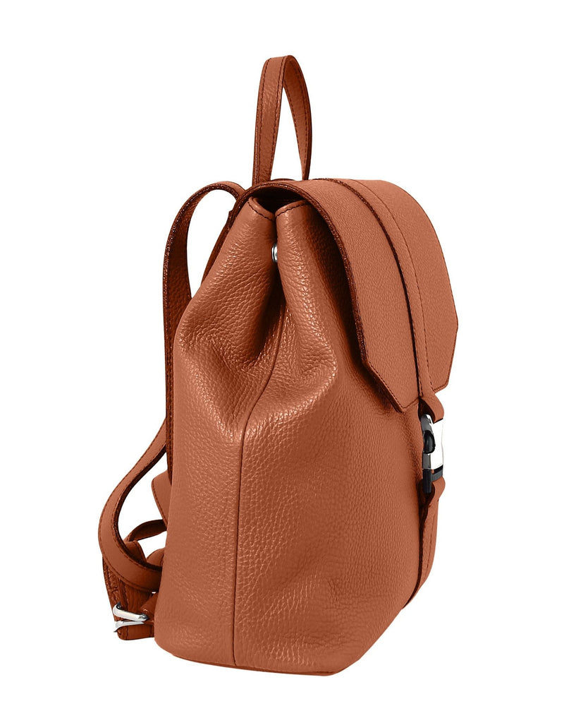 Caramel Leather Backpack
