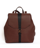Brown Backpack in Calf Leather - Grecale Bags