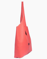 SIENNA- CORAL SHOPPING TOTE