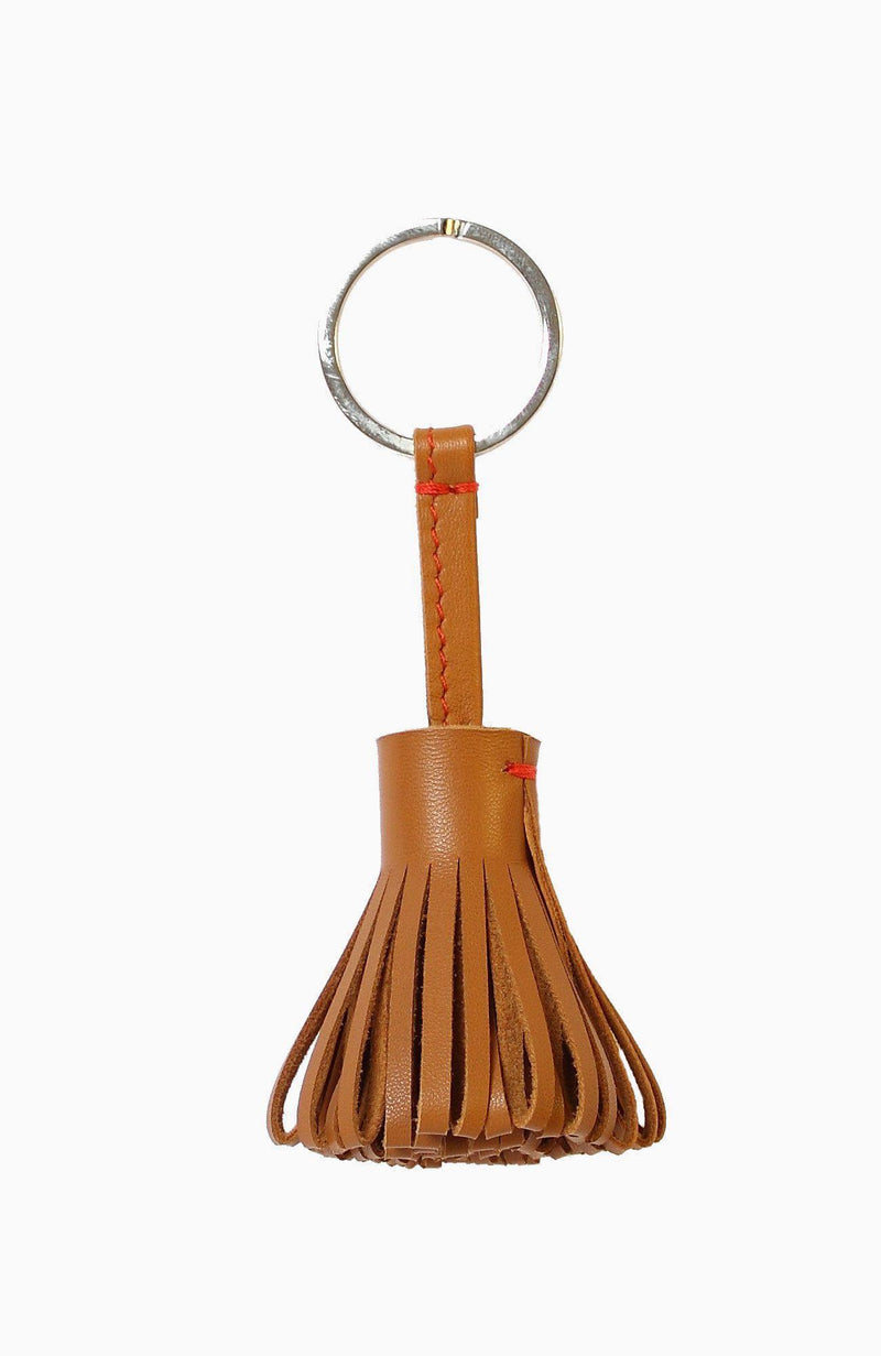 Tassel Key Ring- Nut Lamb - Grecale Bags