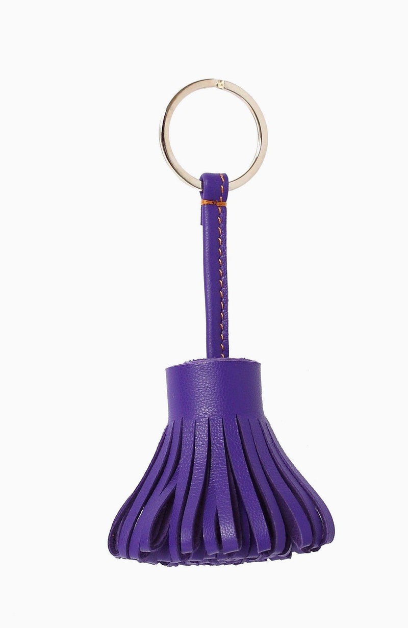 Tassel Key Ring- Purple Lamb - Grecale Bags